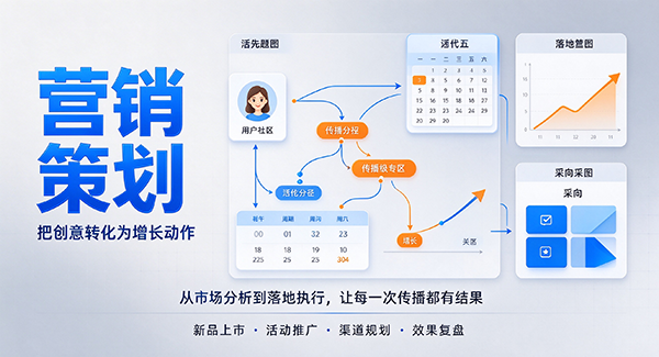 沙市区营销策划